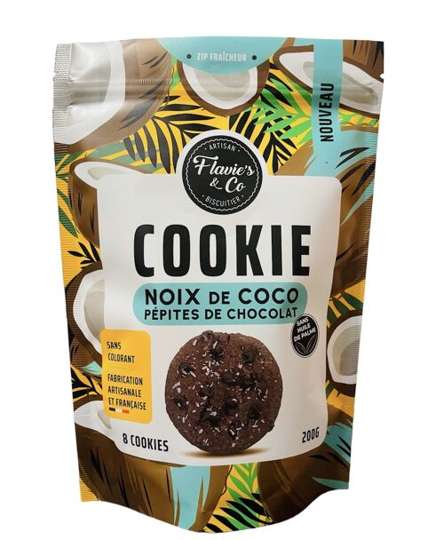 Cookies Noix de Coco - Pépites de Chocolat