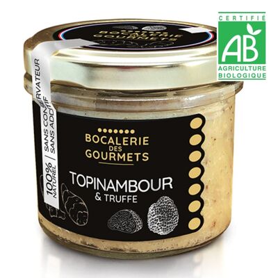 Organic Jerusalem artichoke & black truffle vegetable spread