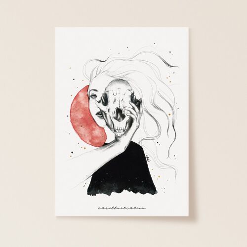 Print Blood Moon