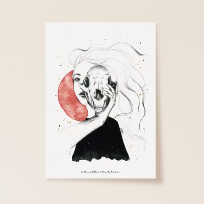 Print Blood Moon