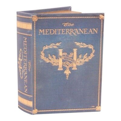 Book box 23 cm Mediterrane