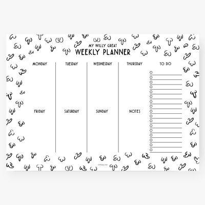 Weekly Planner / Willy Great