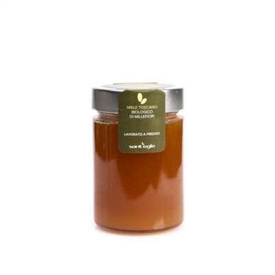 Raw Organic Unfiltered Millefiori Honey 400gr