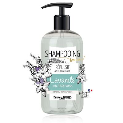 Shampoo curativo repellente Lavanda e nota di rosmarino