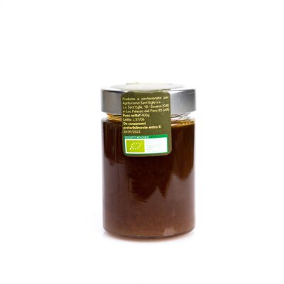 Unfiltered Organic Raw Chestnut Honey 400gr