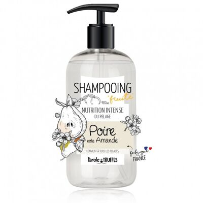 Shampoo mit fruchtiger Birne und Mandelnote