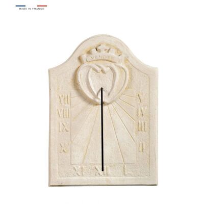 Reloj de sol modelo Vendée piedra natural 31cmx45cm
