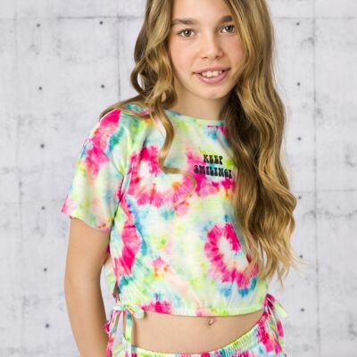 Girl's multicolored T-shirt CADYE