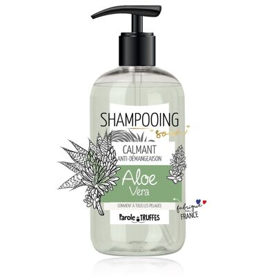 Shampoo lenitivo antiprurito con Aloe Vera