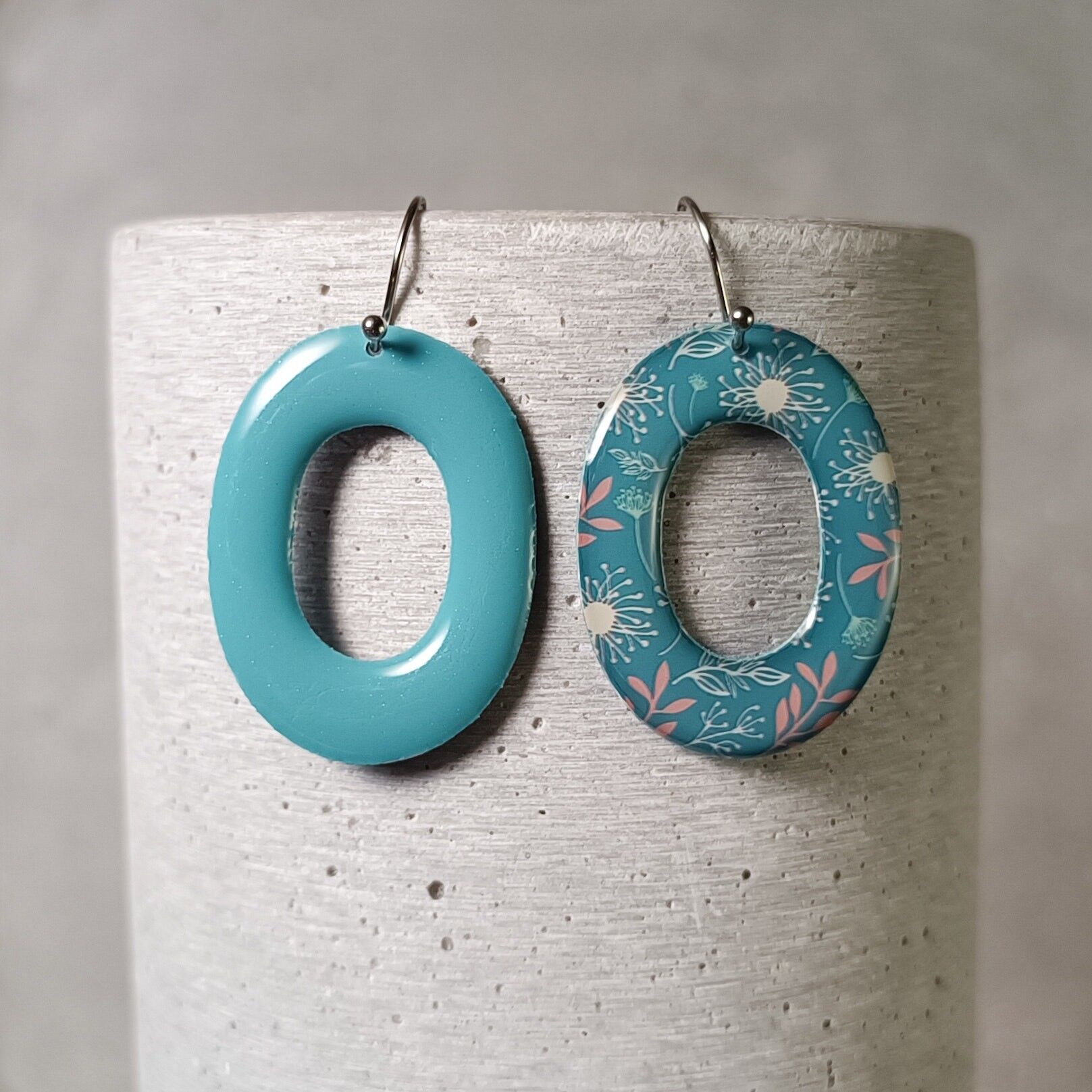 Orecchini Montsoreau reversibili – motivo floreale 1228