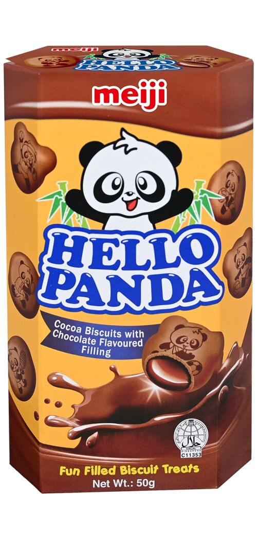 Biscuits Hello Panda - double chocolat 50G (MEIJI)