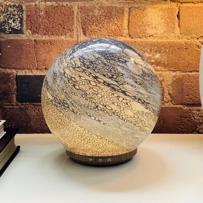 Difusor de vidrio | Diseño de arena y mar | soplado a mano