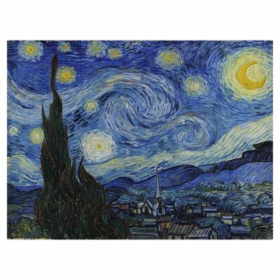 Painting the starry night