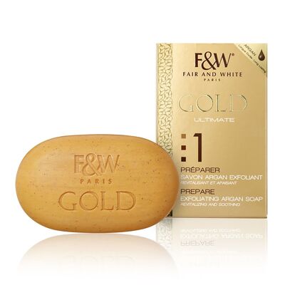 Exfoliating Argan Soap | Gold