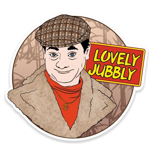 Only Fools & Horses Del Boy Inspired Vinyl Sticker