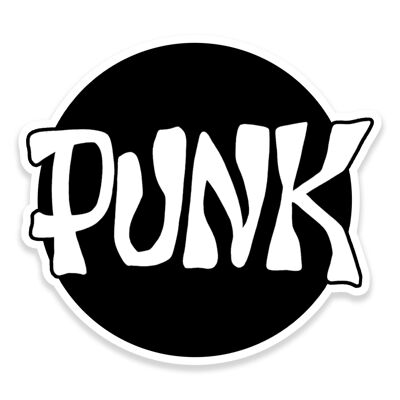 Pegatina de vinilo inspirado en Blondie CBGB Punk