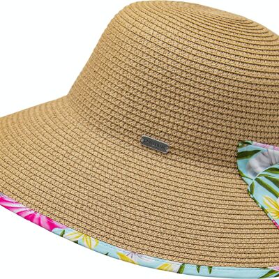 Sombrero de playa largo