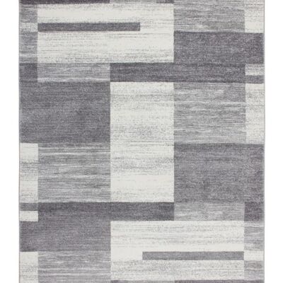 Sensación de alfombra 501 plata 80 x 150 cm