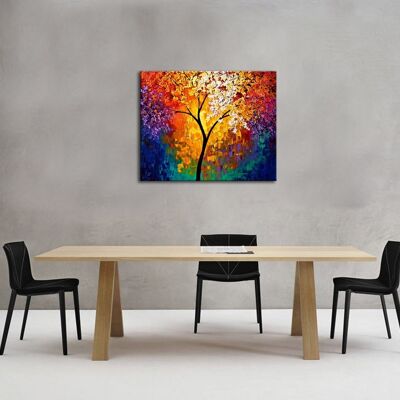 Colorful Tree Painting