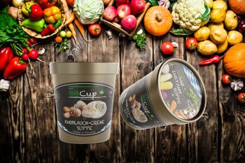 Billers Organic BBCup Soupe Instantanée Crème à l'Ail