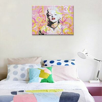 Dipinto pop art di Marilyn