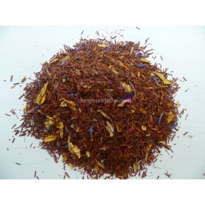 Rooibos " AU PAYS DU SOLEIL " vanille,fraise,pamplemousse