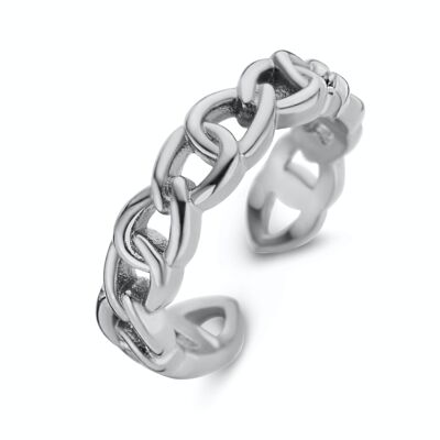 CO88 stainless steel ring gourmet chain width 5mm ips