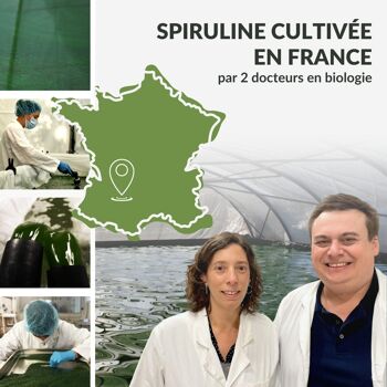 Spiruline cultivée en France 180 Comprimés 8