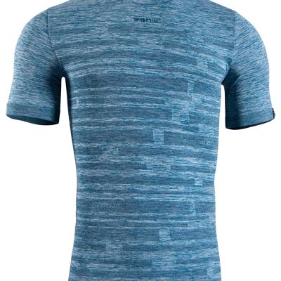 CAMISETA SS HOMBRE RAYAS MELANGE OUTWEAR IRON-IC 6.1