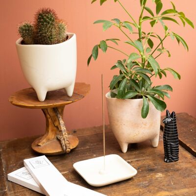 Soapstone Plant Pot
