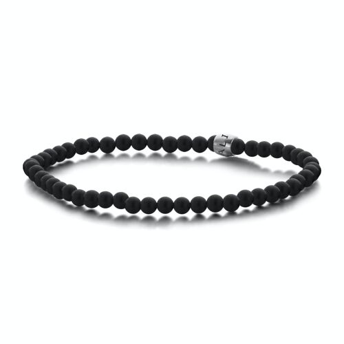 Kaliber Matte Agate Bracelet IPS 4mm/18cm