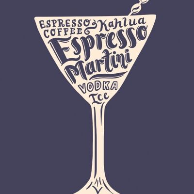 Espresso Martini print