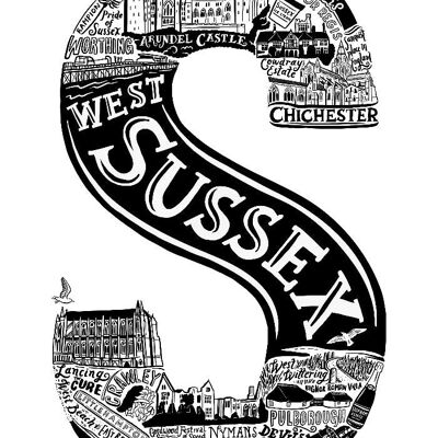 West Sussex print
