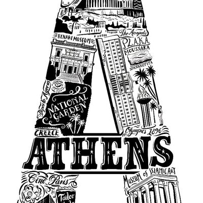 Athens Print