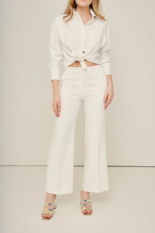 Pantalon Tailored Mila BLANC
