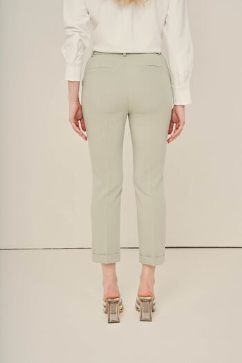 Pantalon Garance cigarette TILLEUL 4