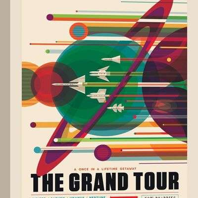 Stampa su tela: NASA, The Grand Tour