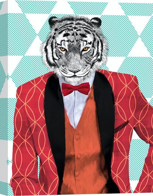 Quadro Pop su tela: Matt Spencer, Wild Dandy (detail)