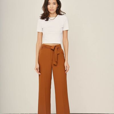 Pantalon tailored Oriane TERRACOTA