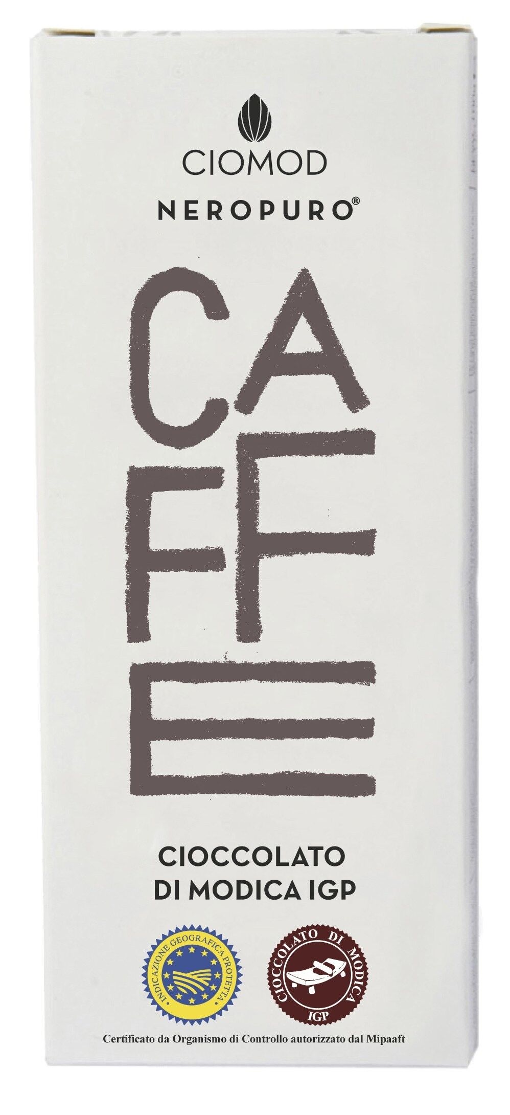 Cioccolato di modica igp with coffee