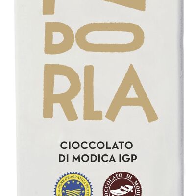Cioccolato di modica igp with almond