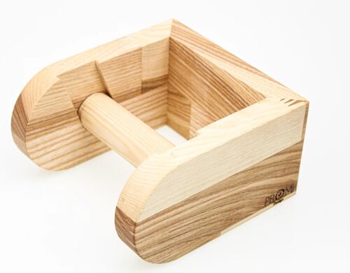 Wooden Toilet Paper Holder, 2 Colors