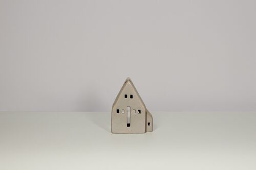Rustic House | Porcelain Tealight Holder | Handmade	| Modern Home Décor | 3 colours & 5 designs