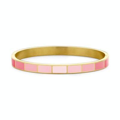 CO88 bangle with enamel 6mm ipg