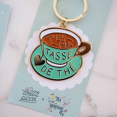 You're my Cup of Tea Keyring