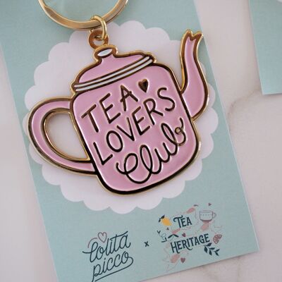 Tea Lovers Club Key Ring