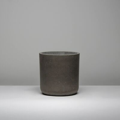 Neuer Blumentopf aus Zement | Industrielle schicke graue Farbe | Geringes Gewicht | Indoor Tumbler Topf | 3 Farben und Größen