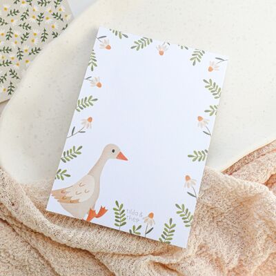 Notepad goose - A6