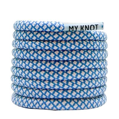 Lacets Blanc et Bleu