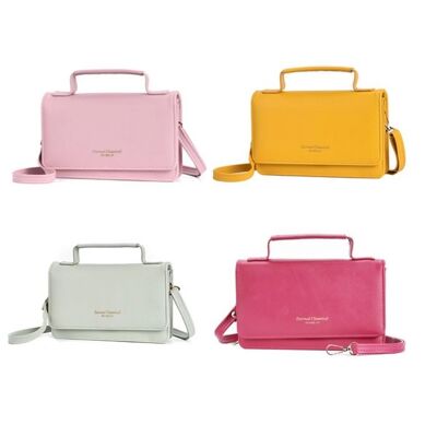 Crossbody bag ladies | shoulder bag | various colors | 19.5x12.5x6.2cm